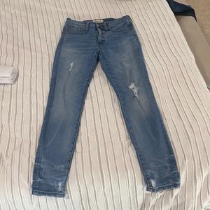 Madewell high rise skinny